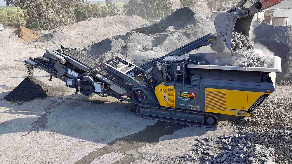 RM 100GO! tracked impact crusher Tracked Impact Crusher