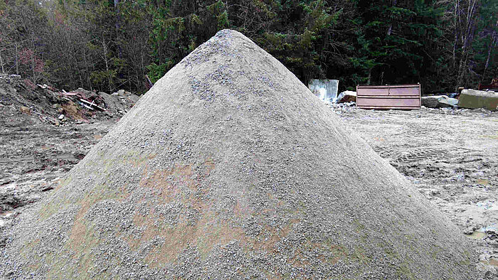 Crushed granite