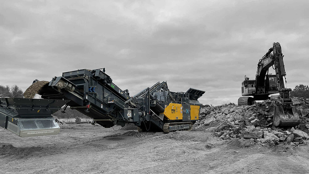 RM 120X Mobile Impact Crusher