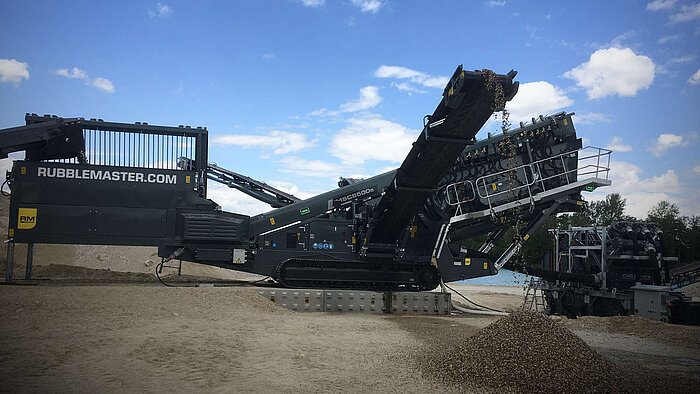 RM MSC8500e with Rinser Kit - Screening Sand & Gravel