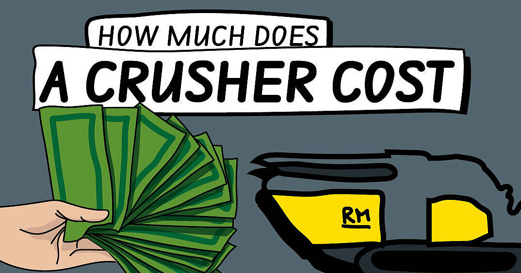 How much does a compact crusher cost? RUBBLE MASTER