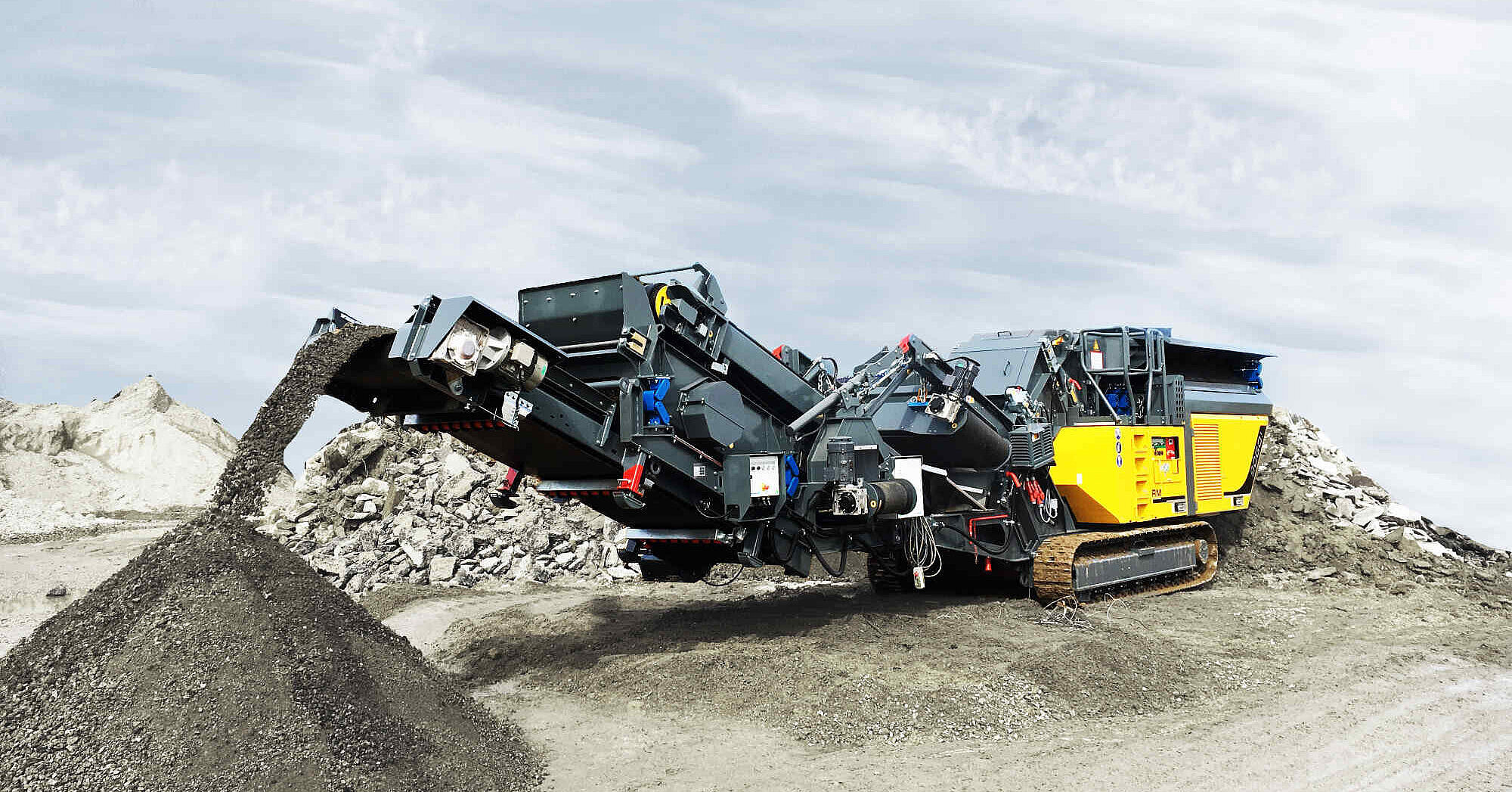 High-Force Big Block Crusher Machine